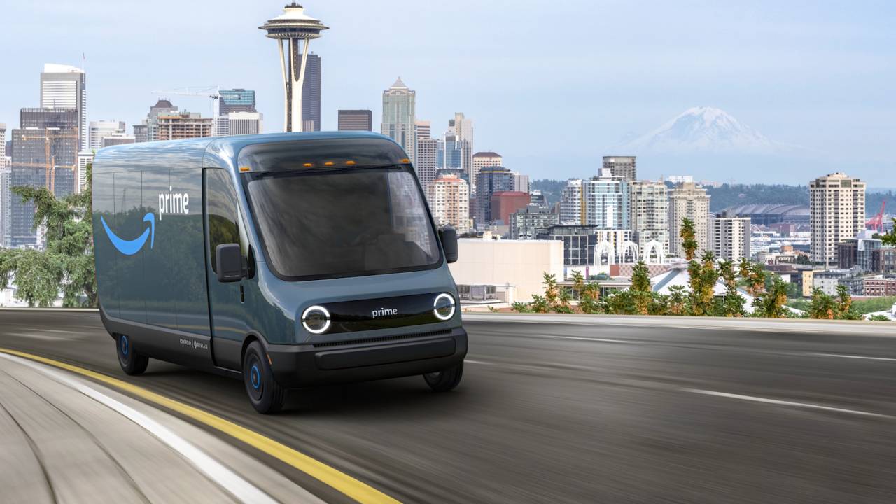 Amazon orders 100,000 Rivian electric delivery vans to go green SlashGear