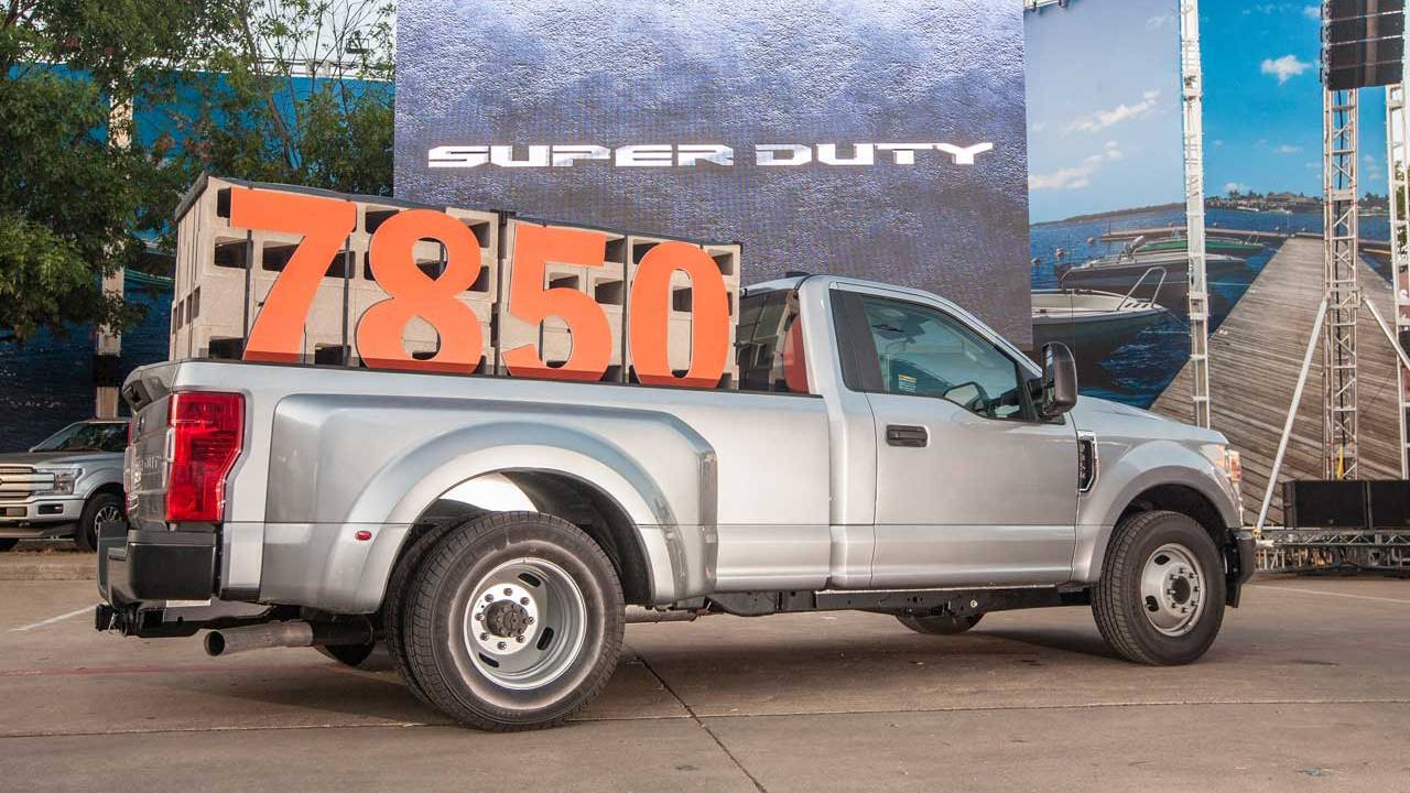 Ford Super Duty Towing Capacity Chart