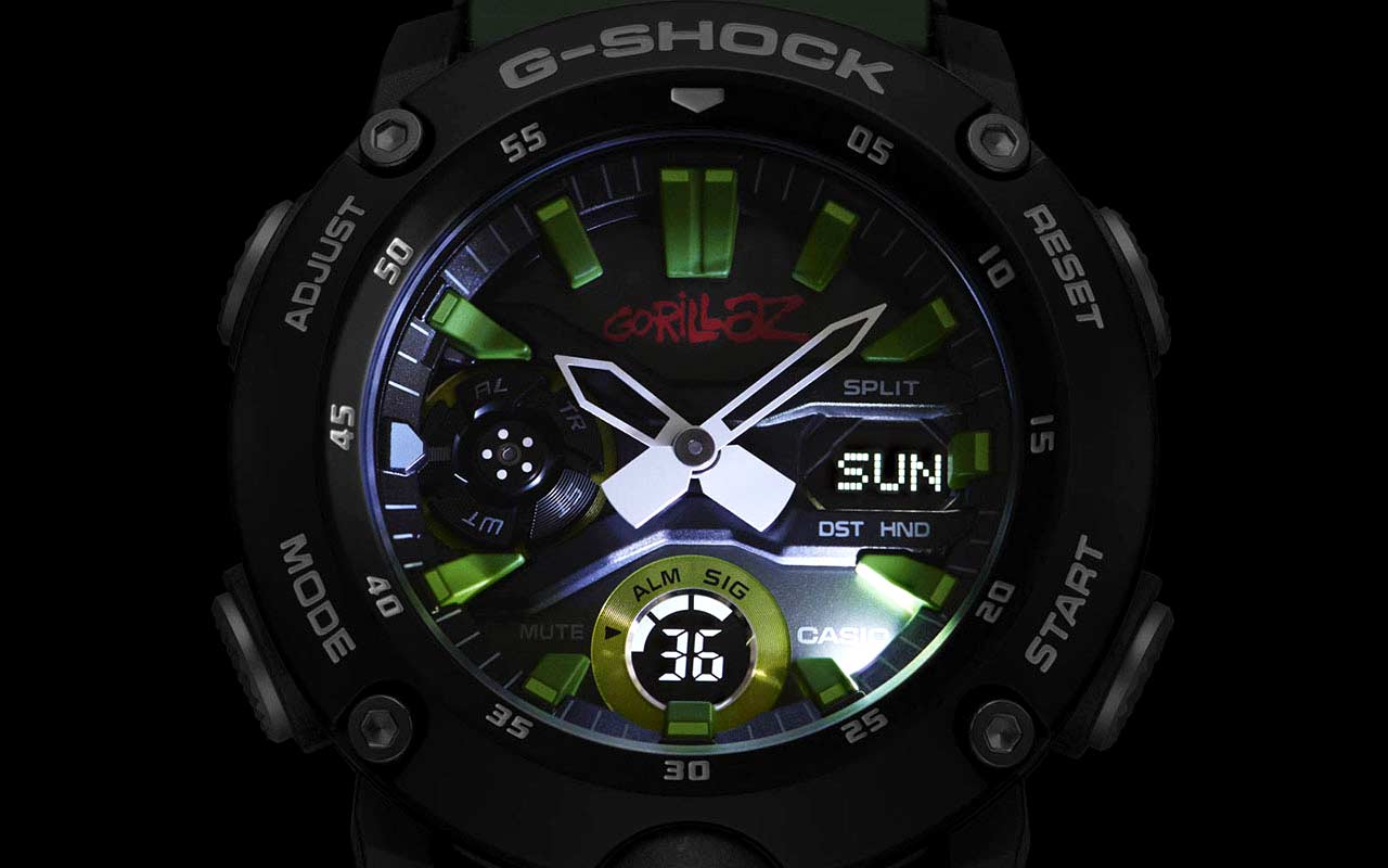 g shock gorillaz edition