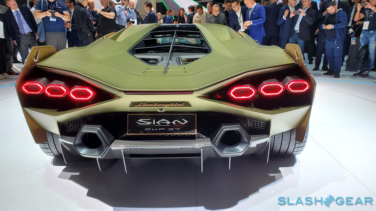 Lamborghini Sian FKP 37 debuts in Germany with monster V12