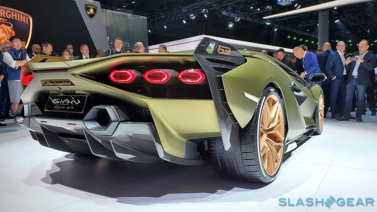 Lamborghini Sian FKP 37 debuts in Germany with monster V12