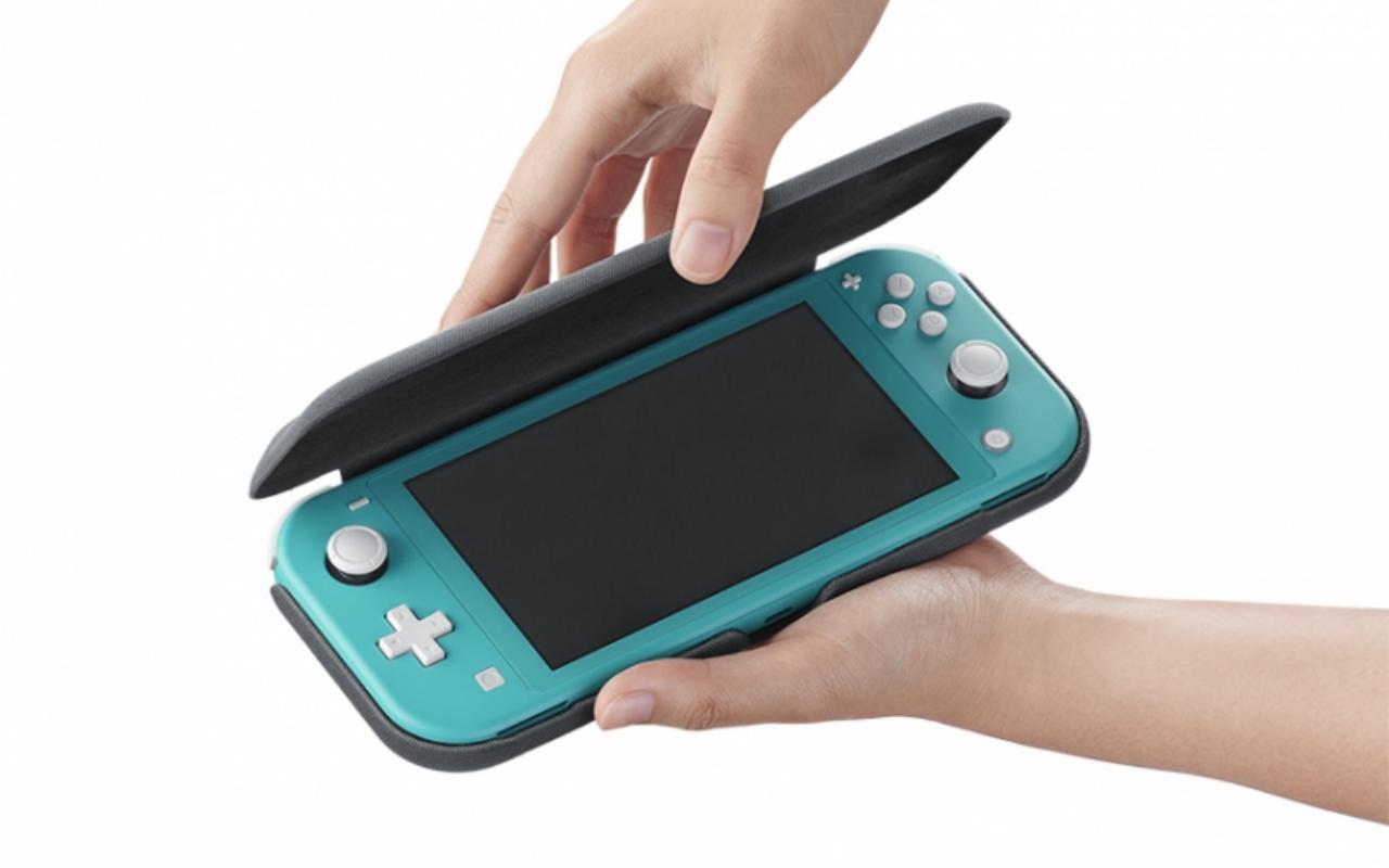 nintendo switch lite case with kickstand