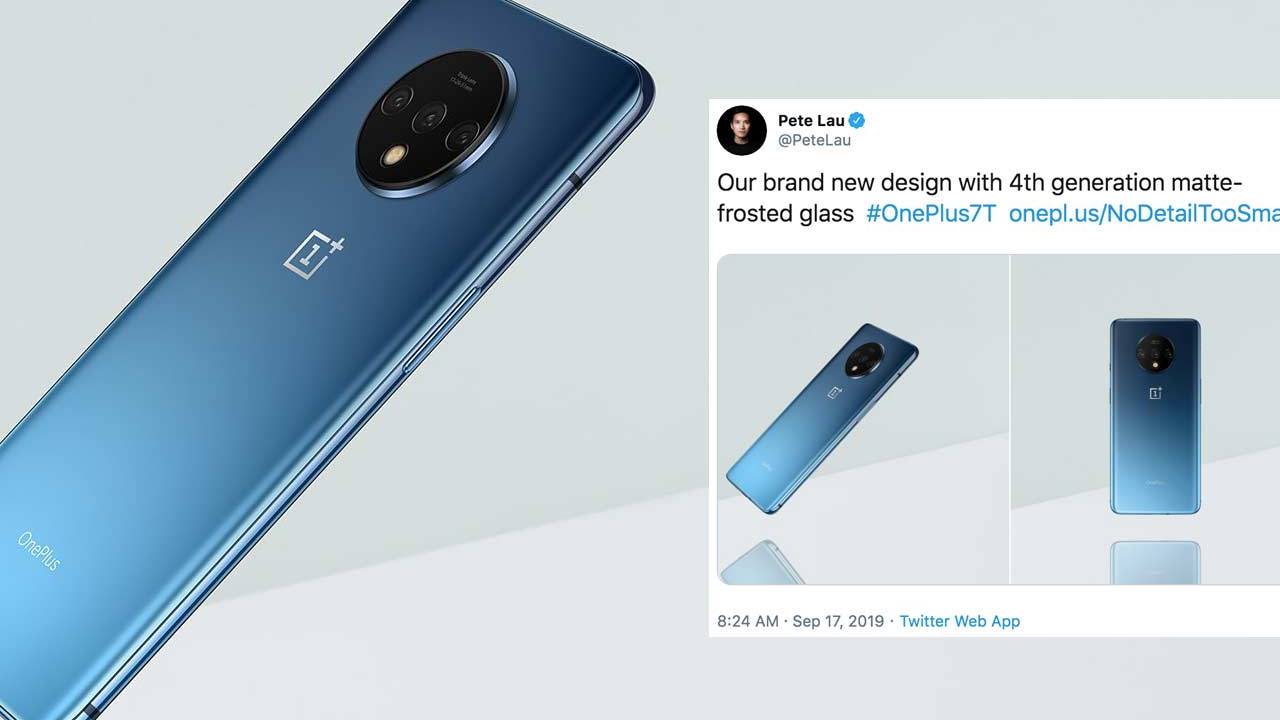 OnePlus 7T revealed by CEO with 3x camera detail
