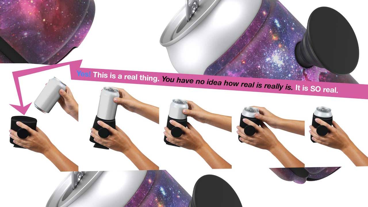 PopSockets just made a knob for your beverage can