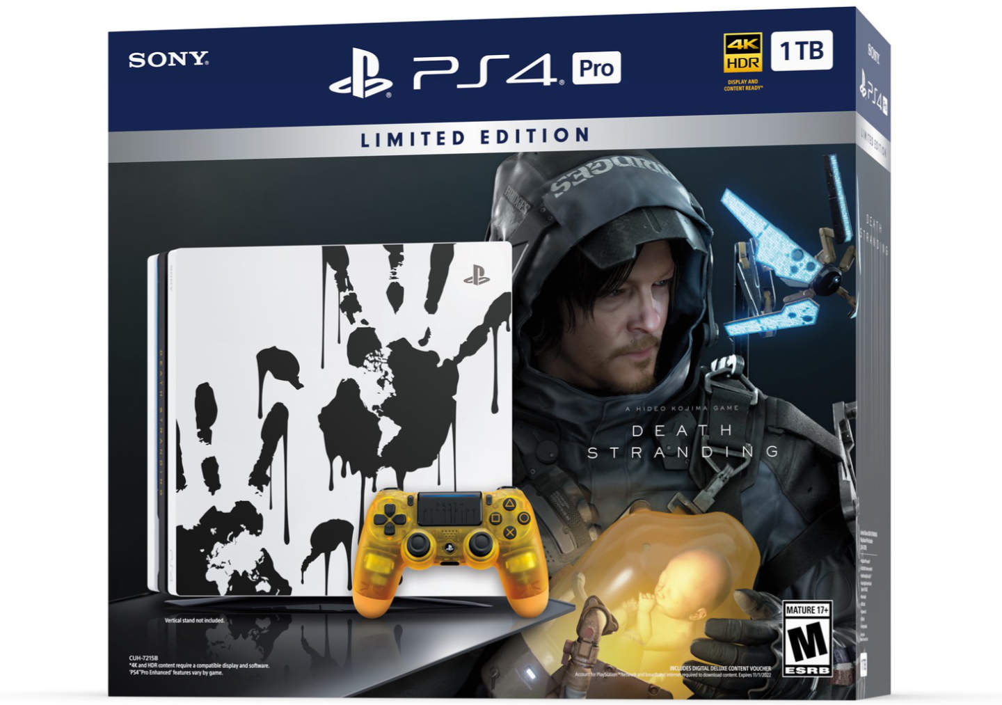 Ps4 Pro Death Stranding Bundle Includes Translucent Controller Slashgear