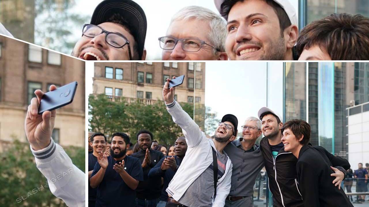 Tim Cook’s Android selfie snapper gives Twitter a laugh on iPhone 11 release day