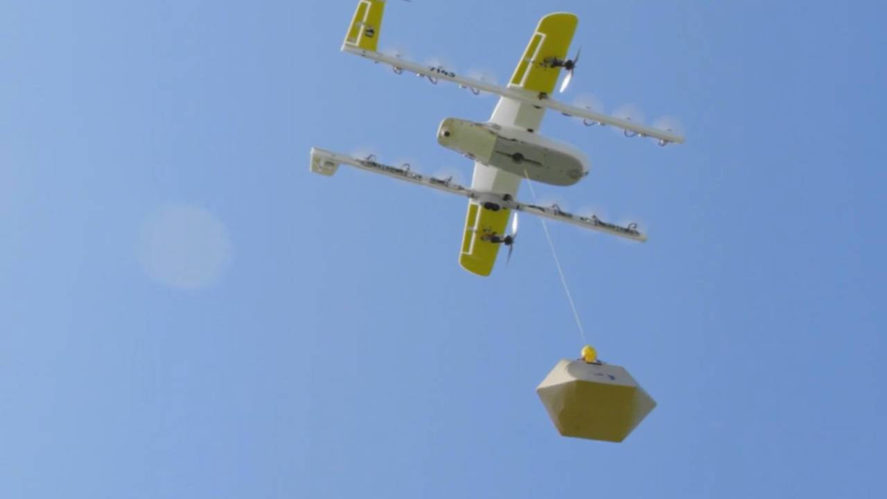 wing drone deliveries