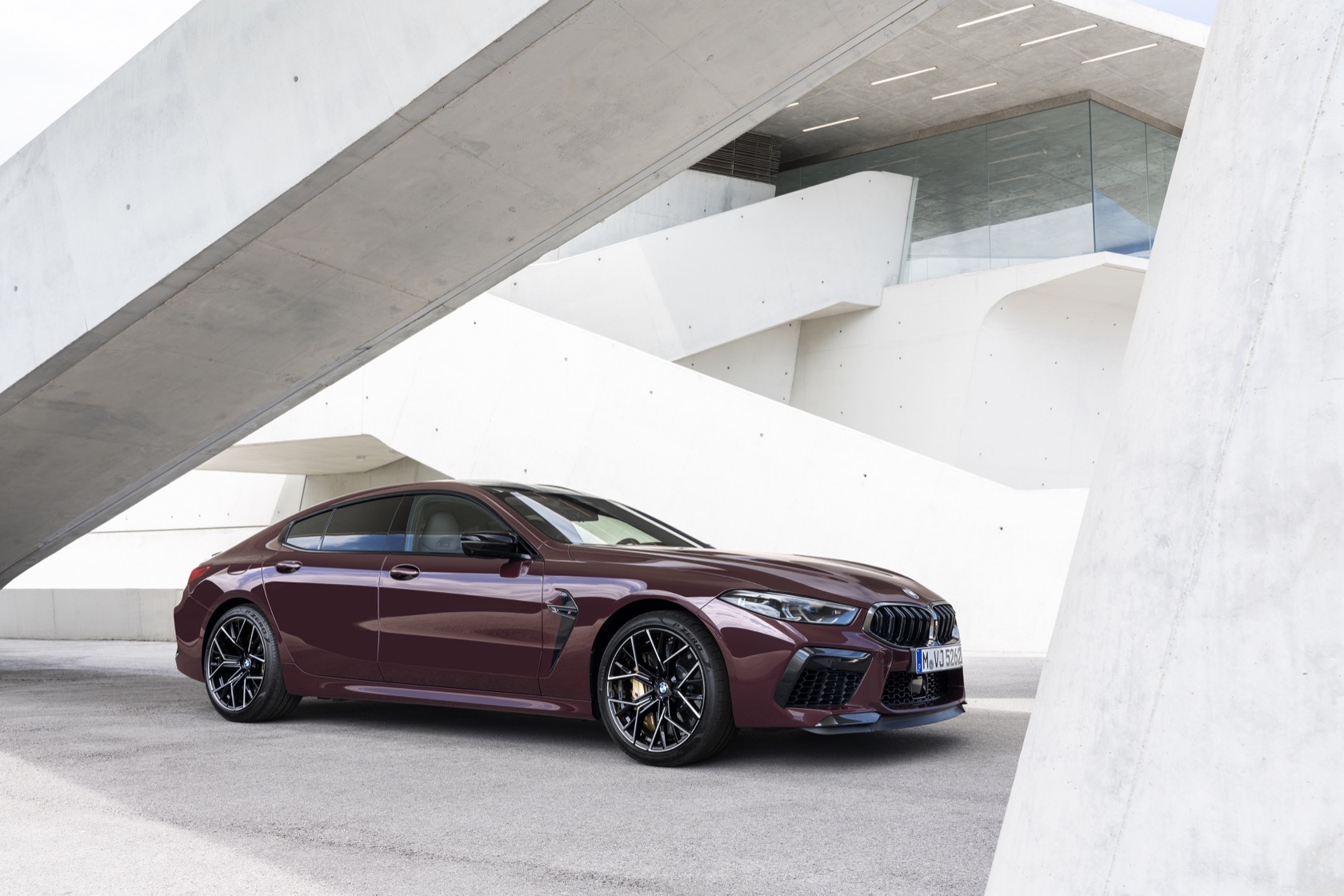 Bmw M8 Gran Coupe Competition Is 617hp Of Four Door Luxury Slashgear