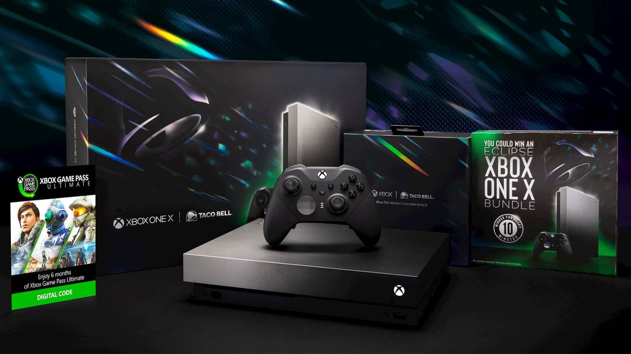 Microsoft and Taco Bell team once again on Xbox One X bundle
