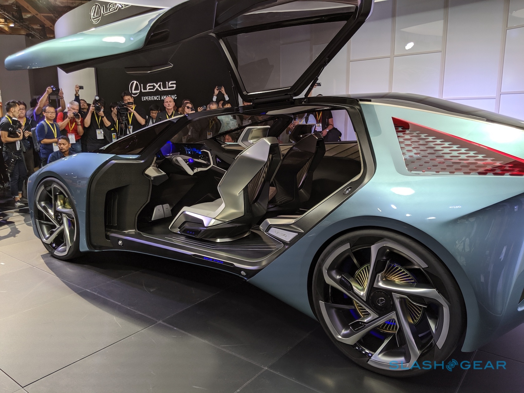 Lexus Lf 30 Electrified Concept Teases Ev Intent Behind Gullwings