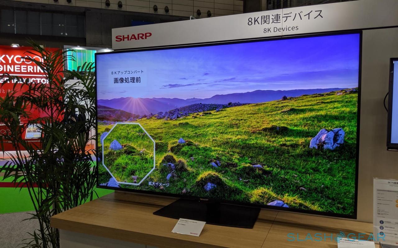 Sharp 8K TV touts its own ARM processor for high computing performance