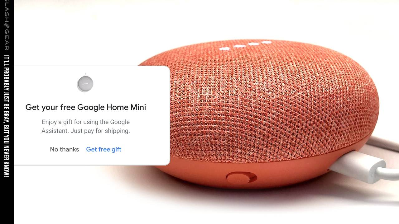 google home mini free