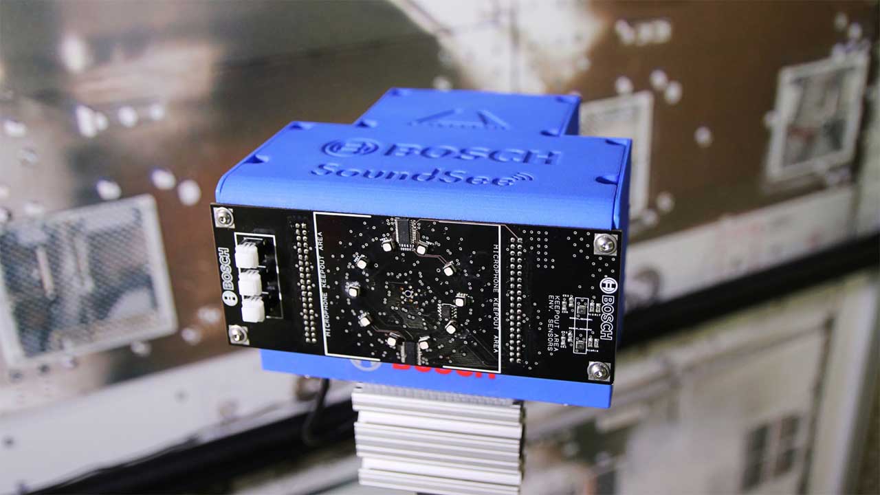 Bosch SoundSee module heads to the ISS to gauge system health