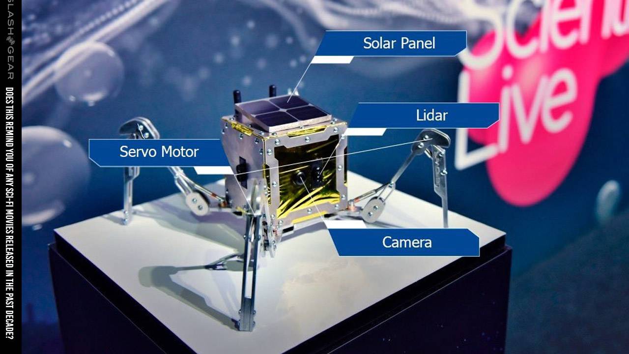 This is the Spacebit moon spider