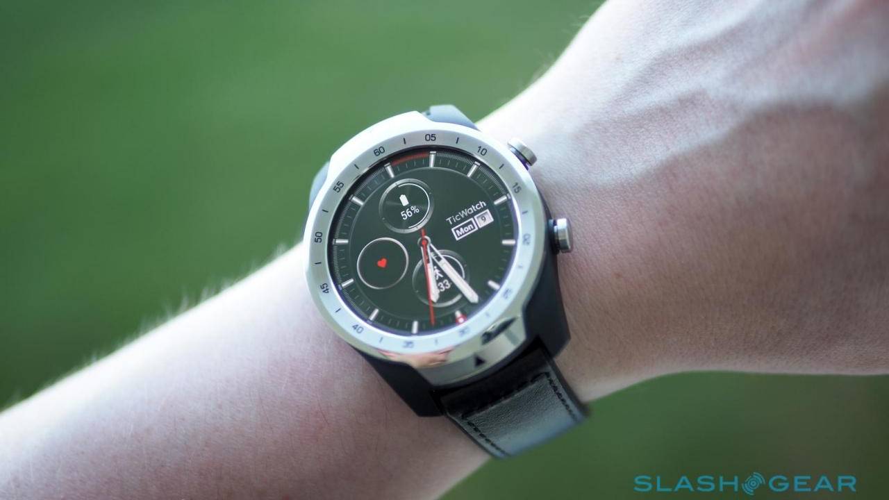 ticwatch pro track sleep