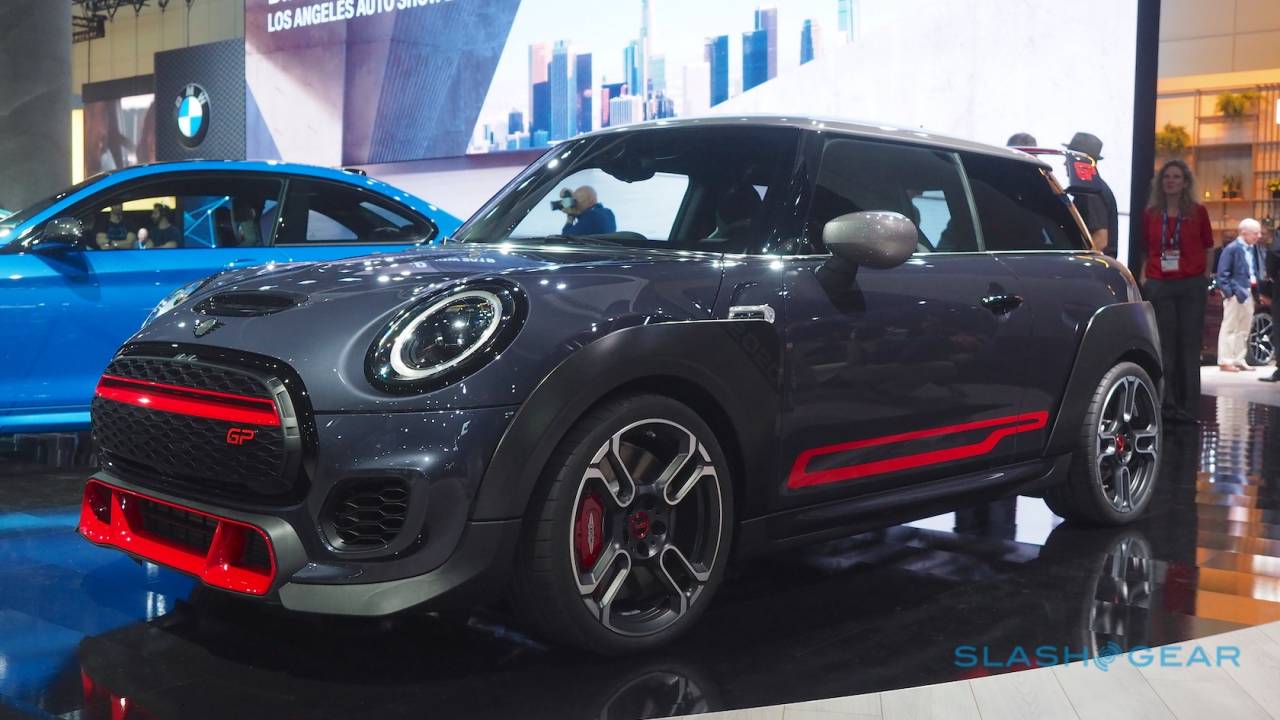 MINI John Cooper Works GP is a two-seater hot hatch that shouts its 306 HP