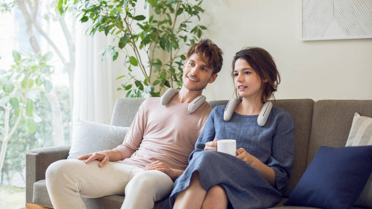 Sony SRS-WS1 is a wireless speaker you wear around your neck