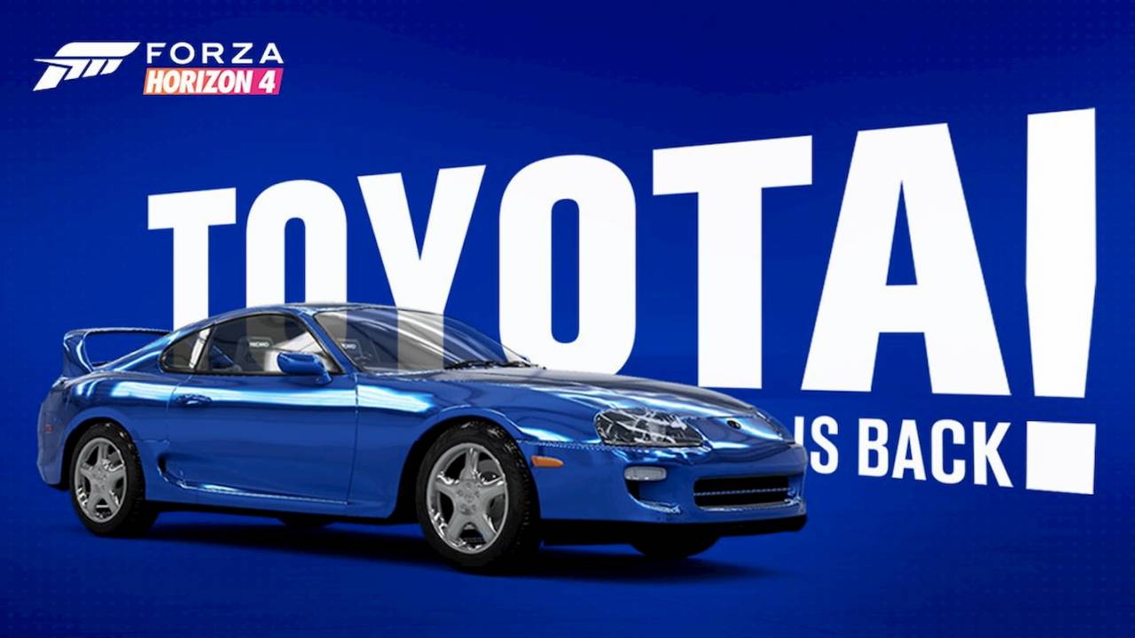 Toyota returns to Forza Horizon 4 next month