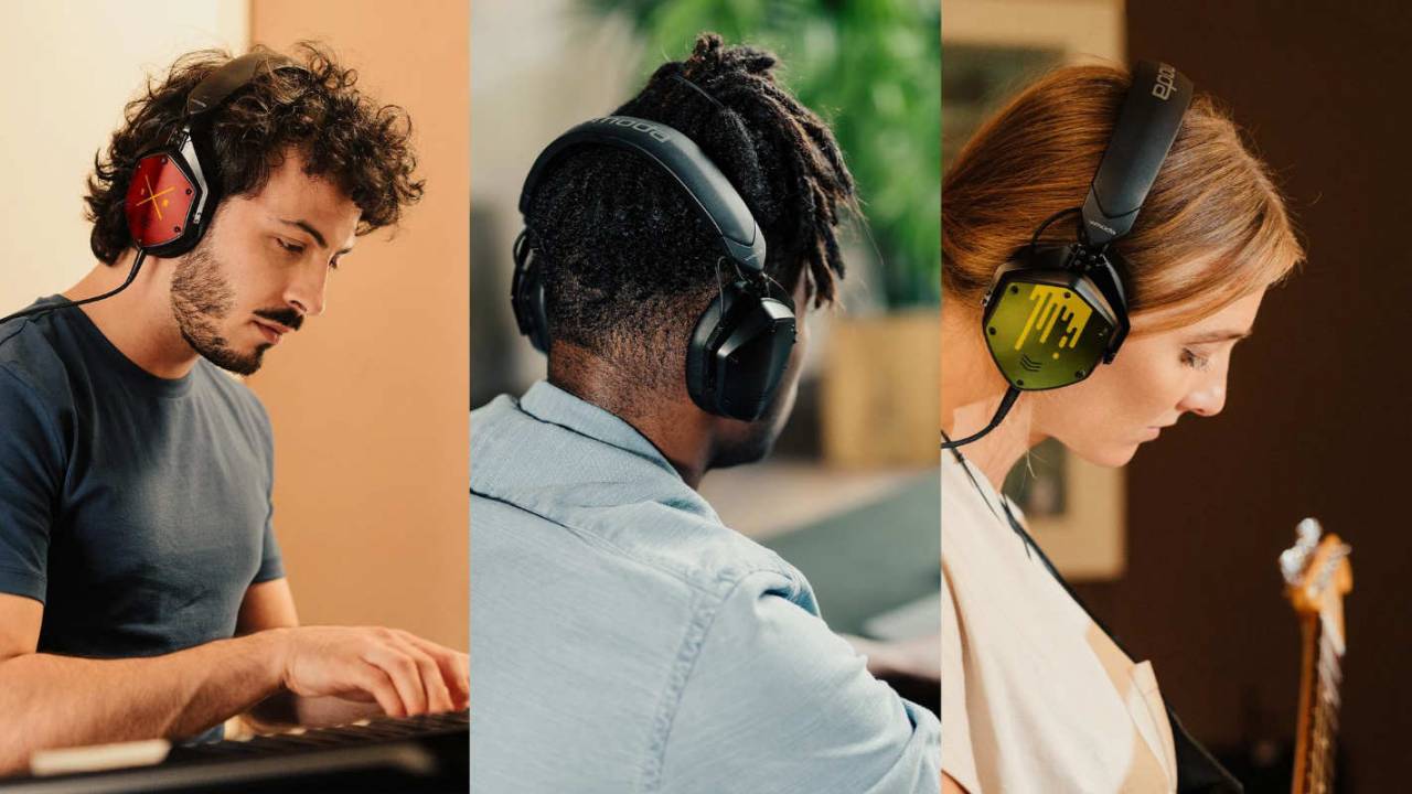 V-MODA M-200 over-ear studio headphones can be customized
