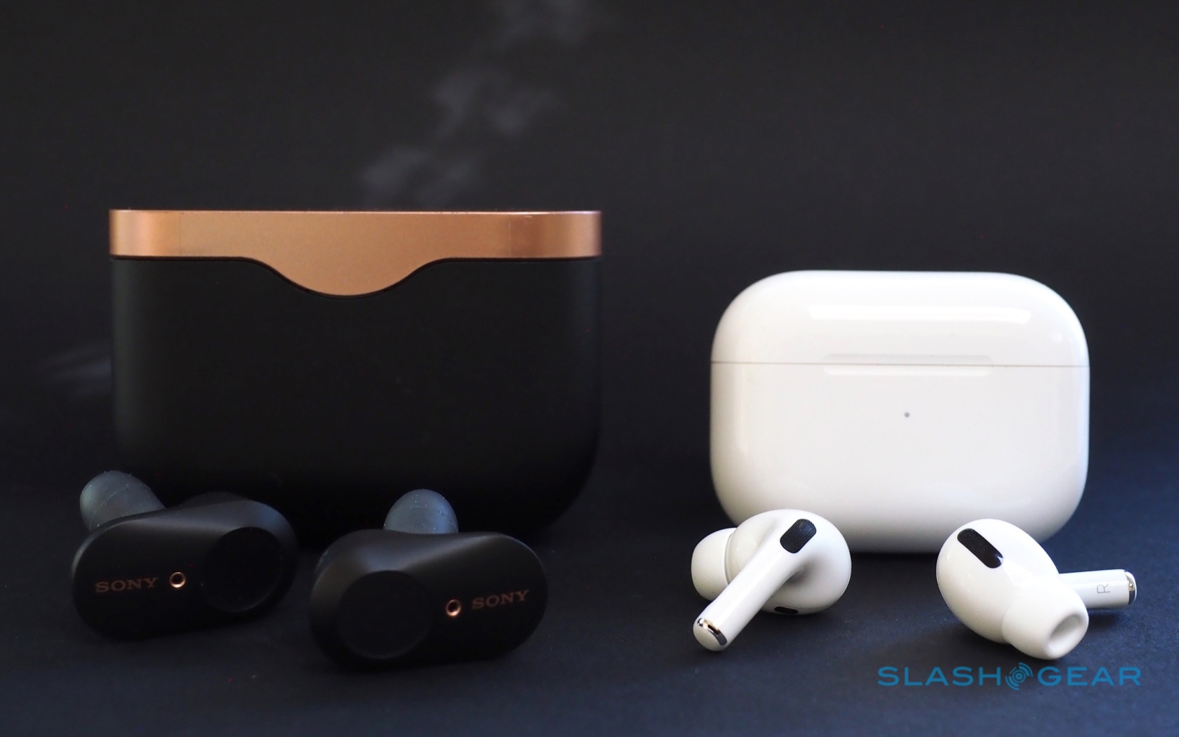 airpods pro vs sony wh 1000xm3 noise cancelling