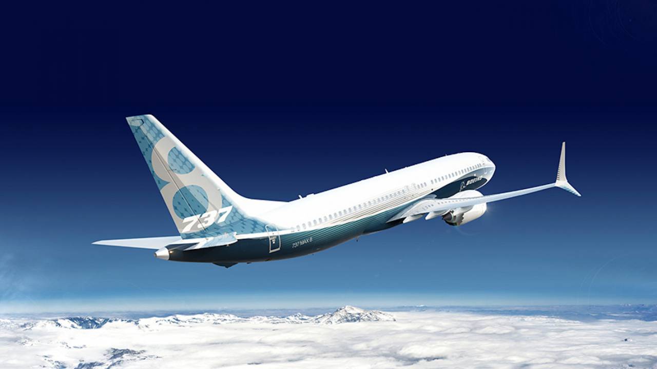 Resultado de imagen para Boeing 737 MAX flying
