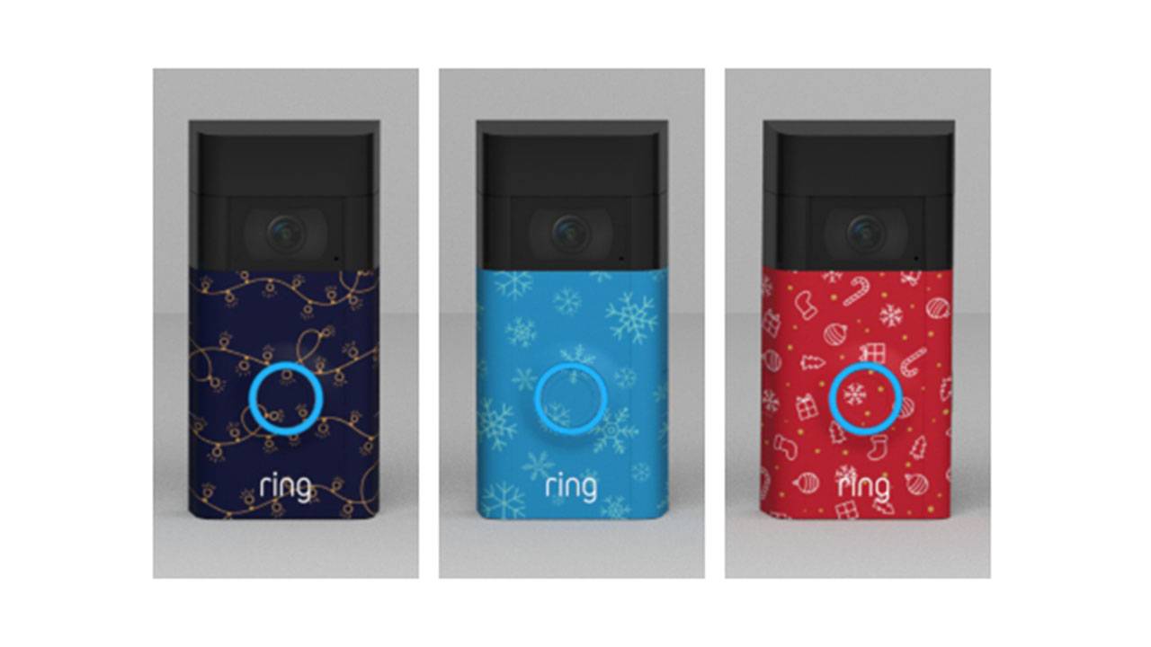 Ring Video Doorbell gets new holiday faceplates and sounds