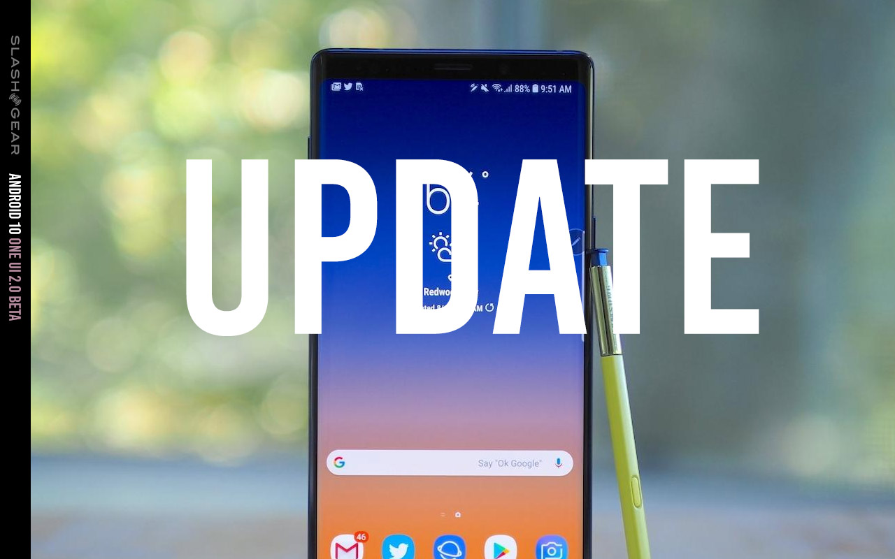android 11 update for samsung note 9