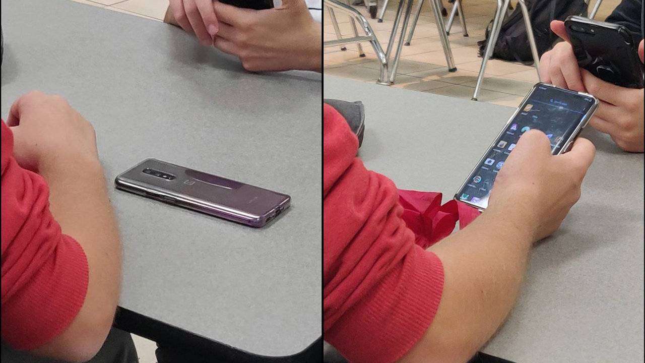 OnePlus 8 seen in the wild, hints at upcoming features