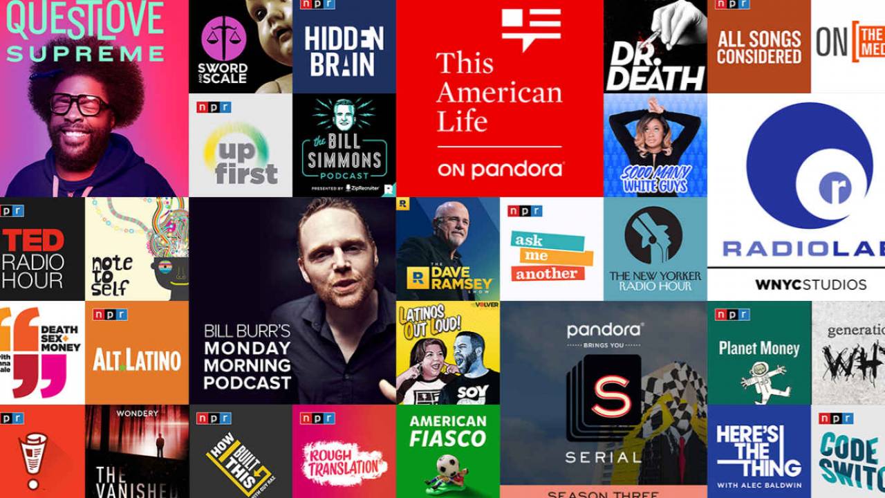 Pandora finally brings podcasts to its desktop app