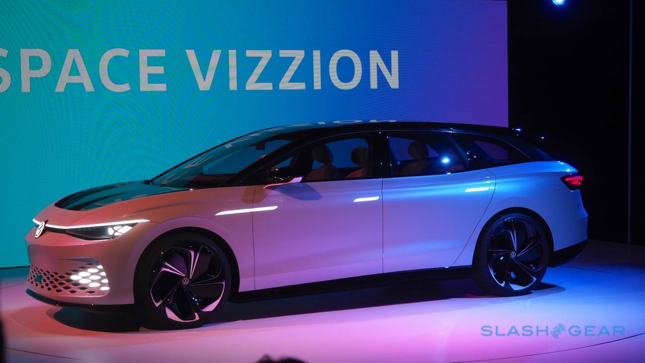The VW ID. SPACE VIZZION is a weird EV sports wagon with a secret message
