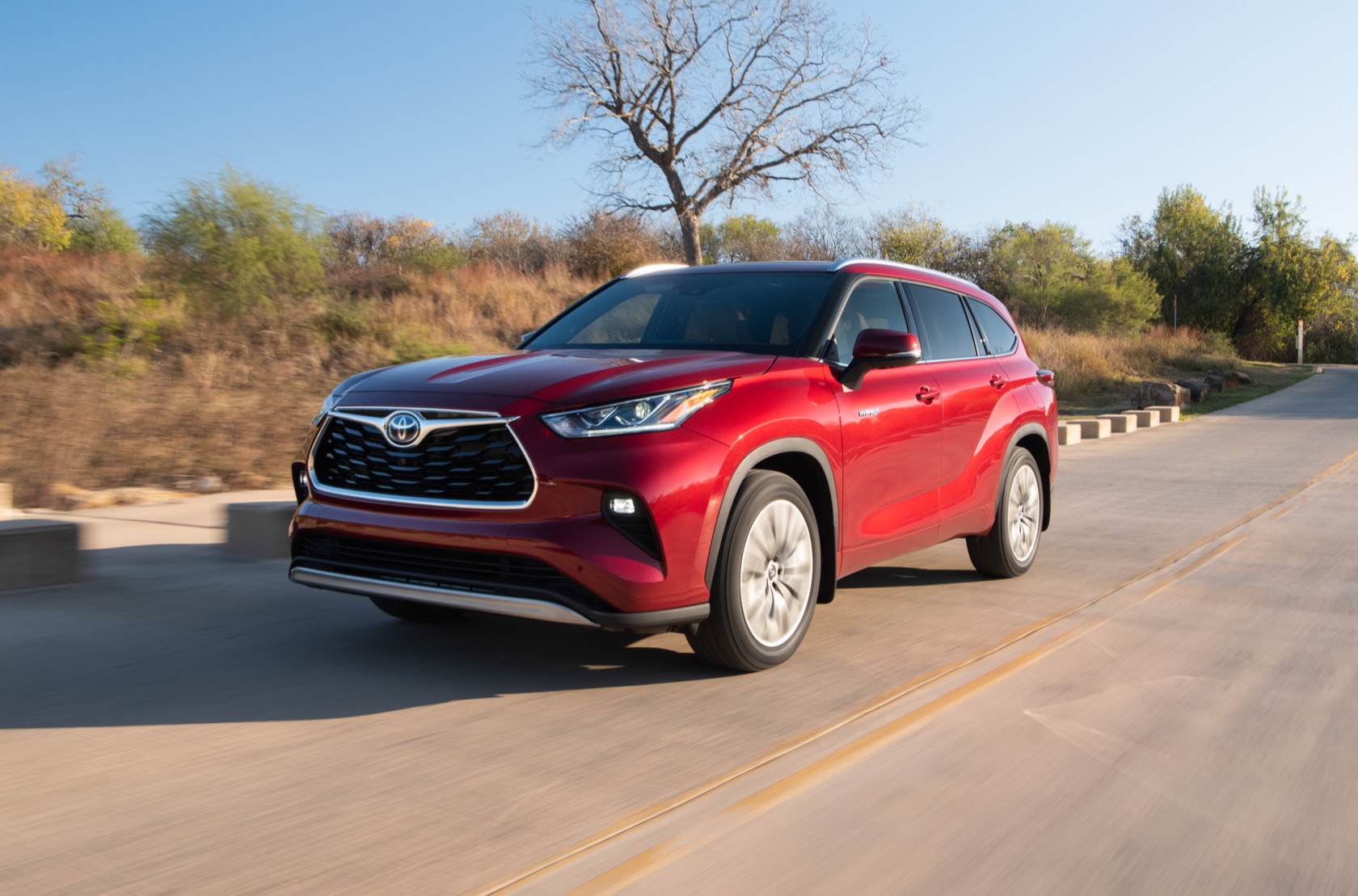 2020 Toyota Highlander Official 8 Seats Hybrid Tech