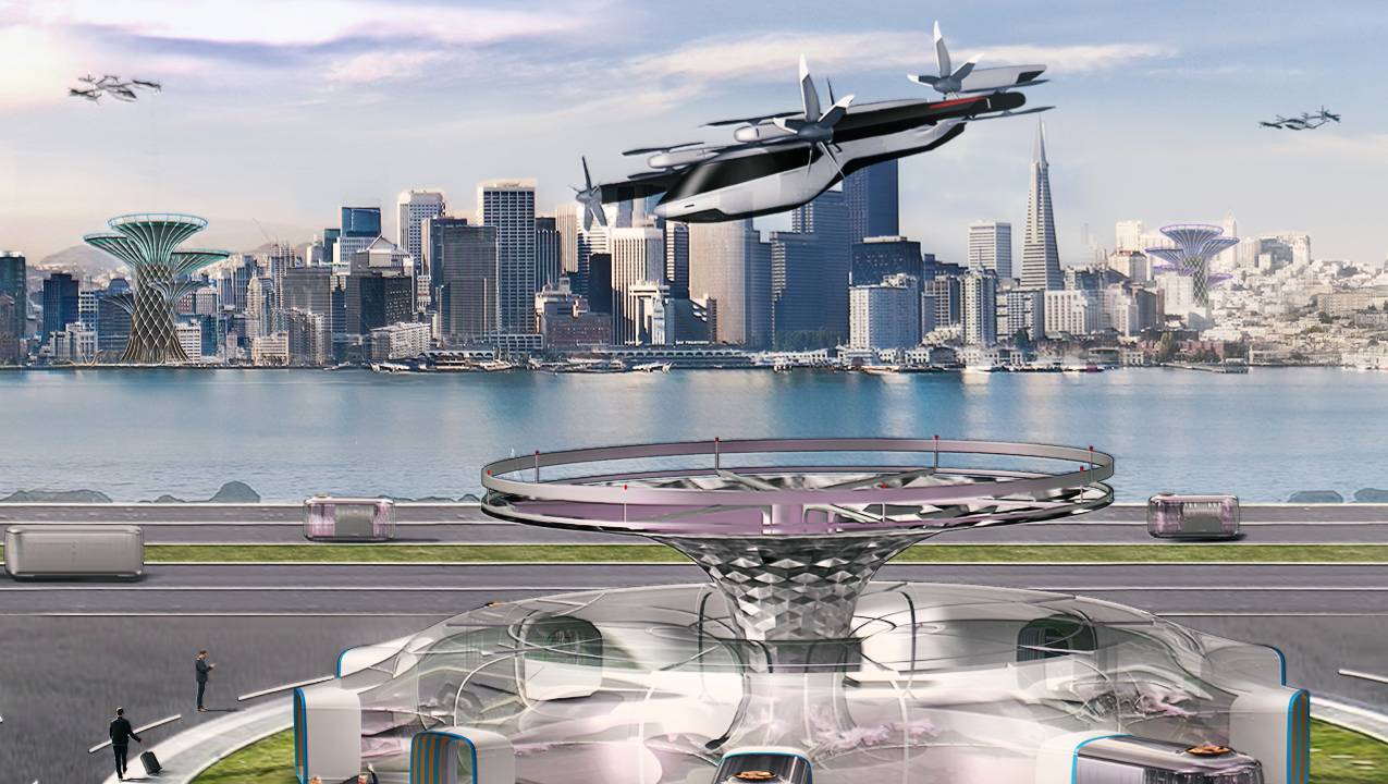 This is Hyundai’s vision of city travel: Flying cars and self-driving pods