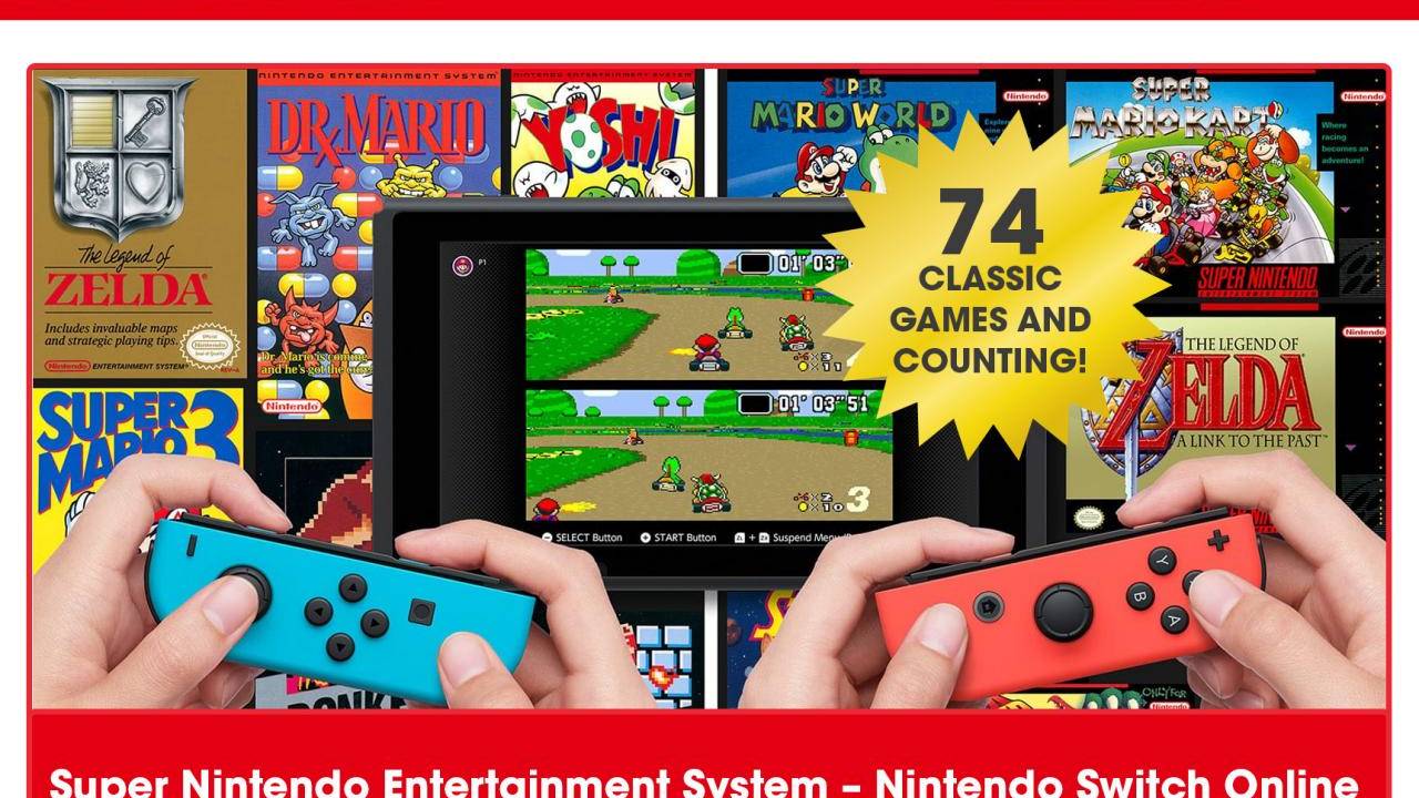 classic games on nintendo switch