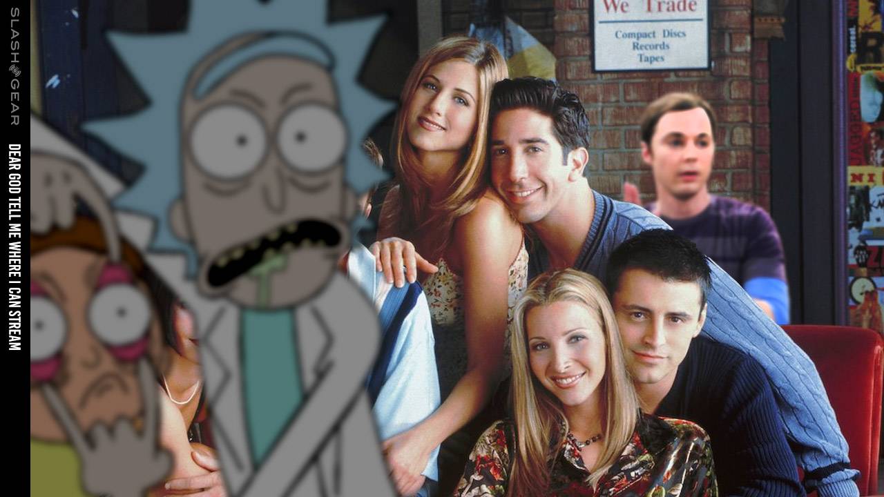 Episodes of Rick and Morty, Friends, Big Bang Theory licensing through 2028