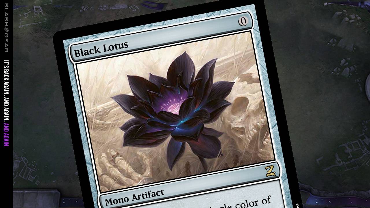 New Magic The Gathering Set Release Revives Black Lotus SlashGear