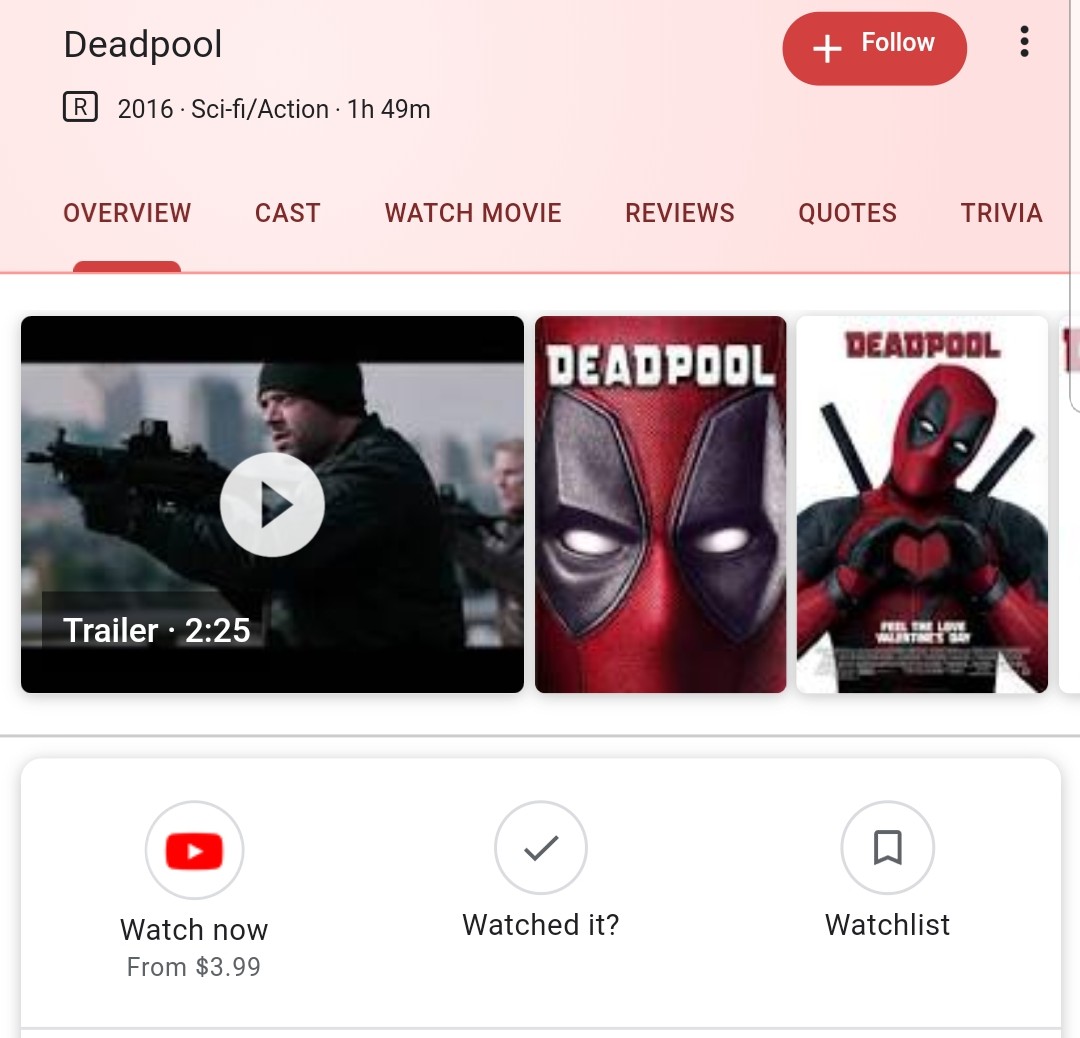 google search watch