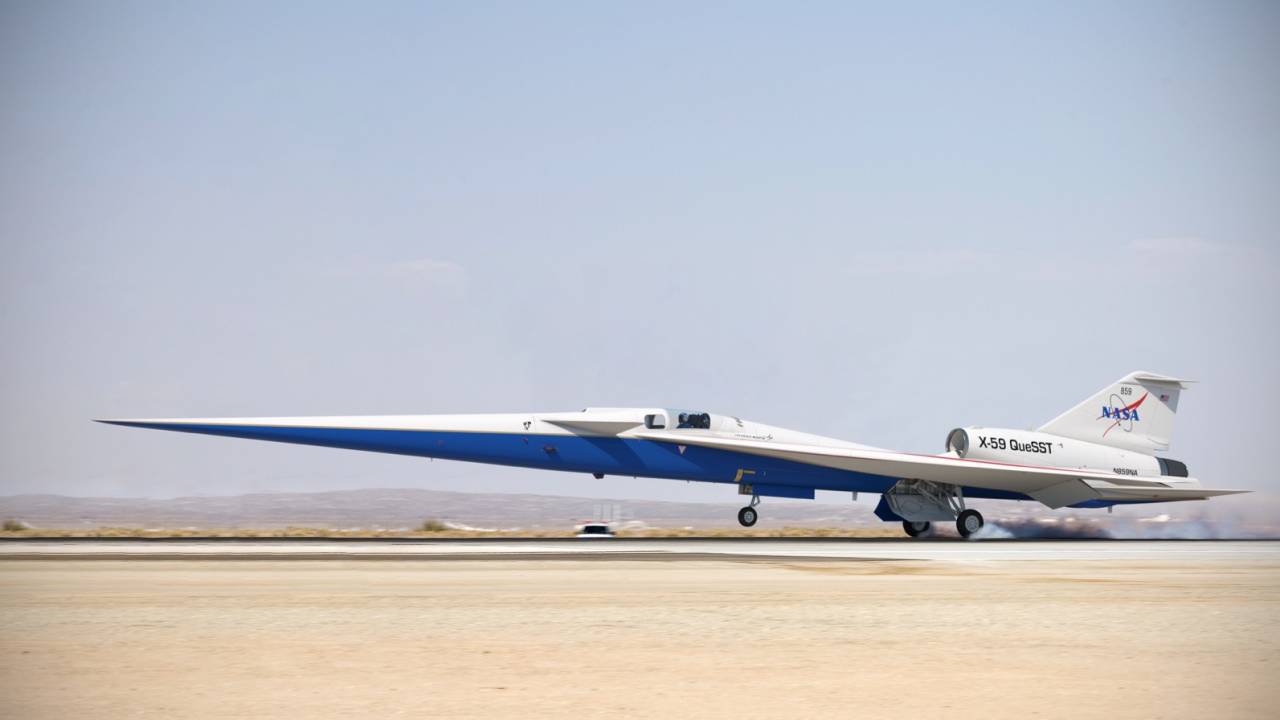 NASA’s bleeding-edge X-59 supersonic jet is ready to build