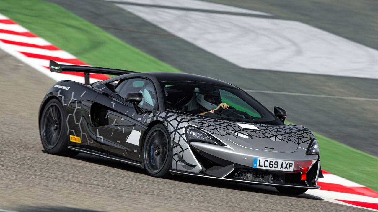 McLaren 620R is the street-legal GT4 racer