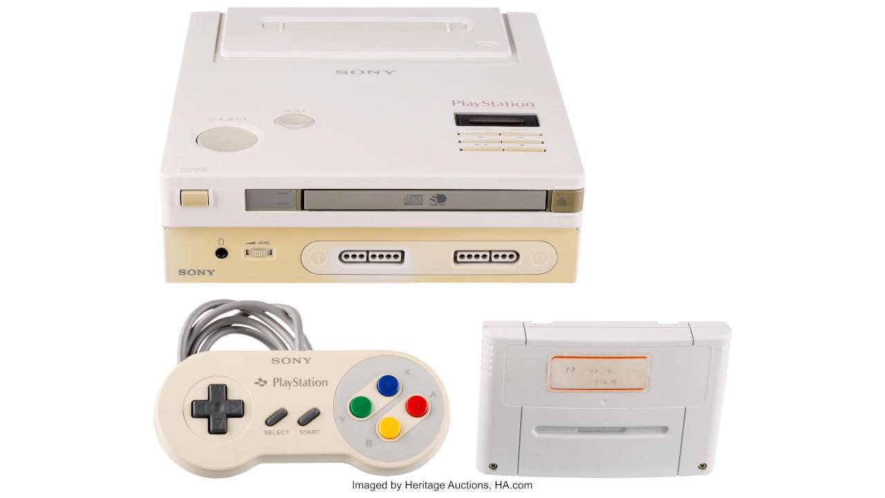 The Nintendo Play Station that never came to be is going up for auction