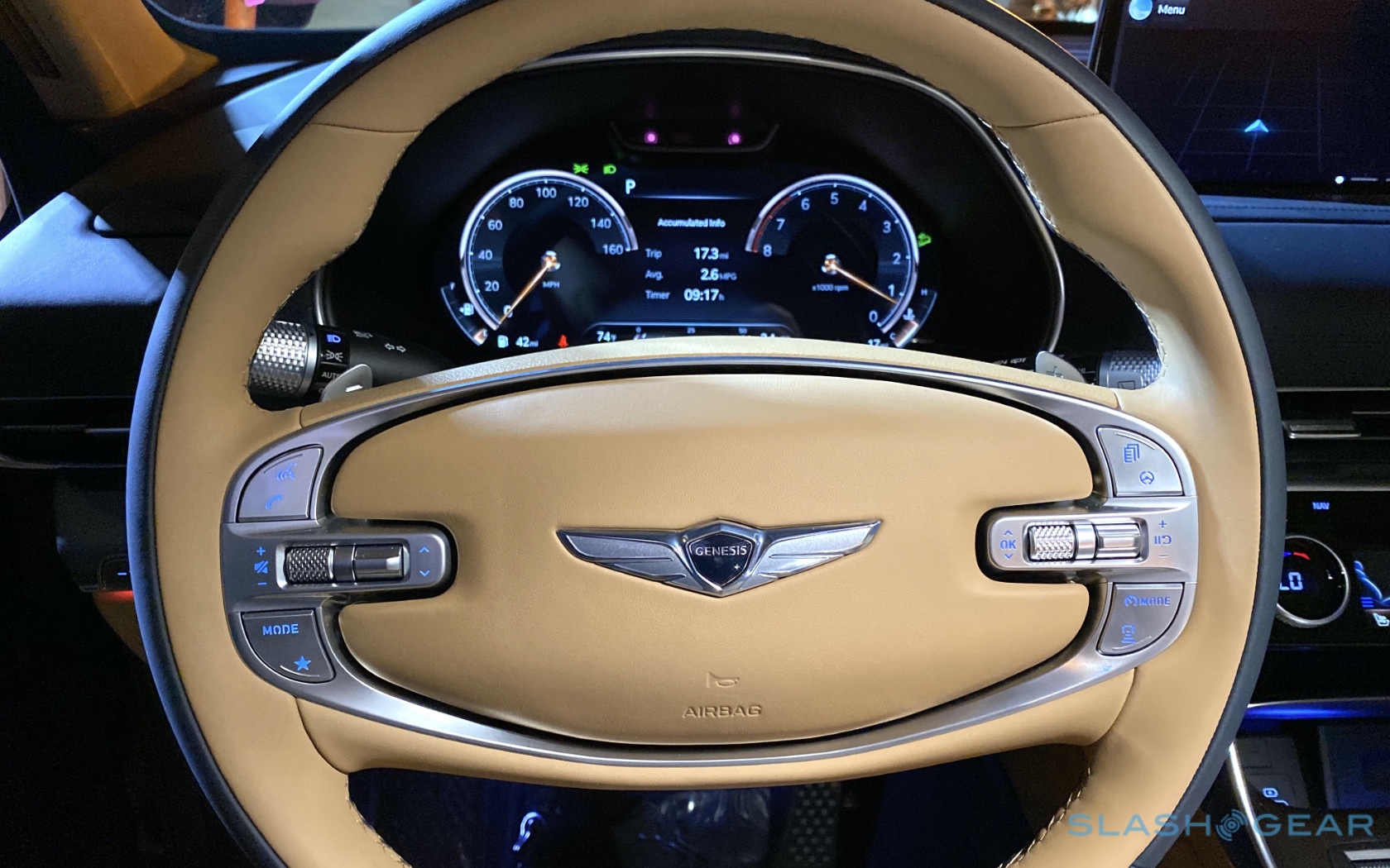 Genesis gv80 руль