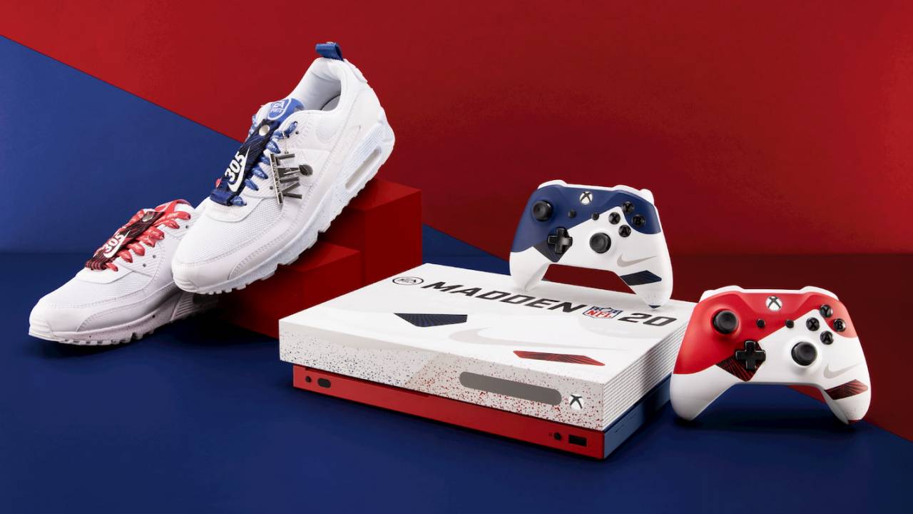 Limited edition Xbox One X taps Nike and Madden just in time for Super Bowl