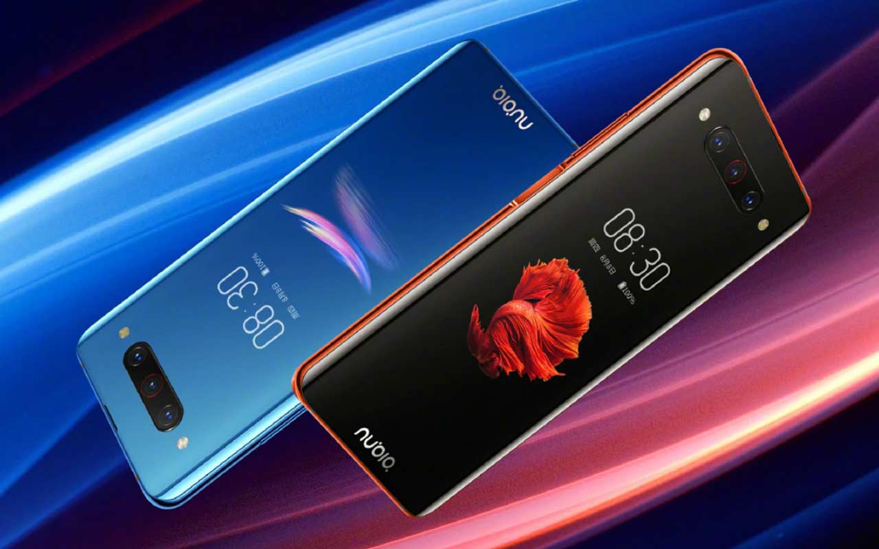 nubia z20 2 sided phone just got a price cut slashgear 2 sided phone