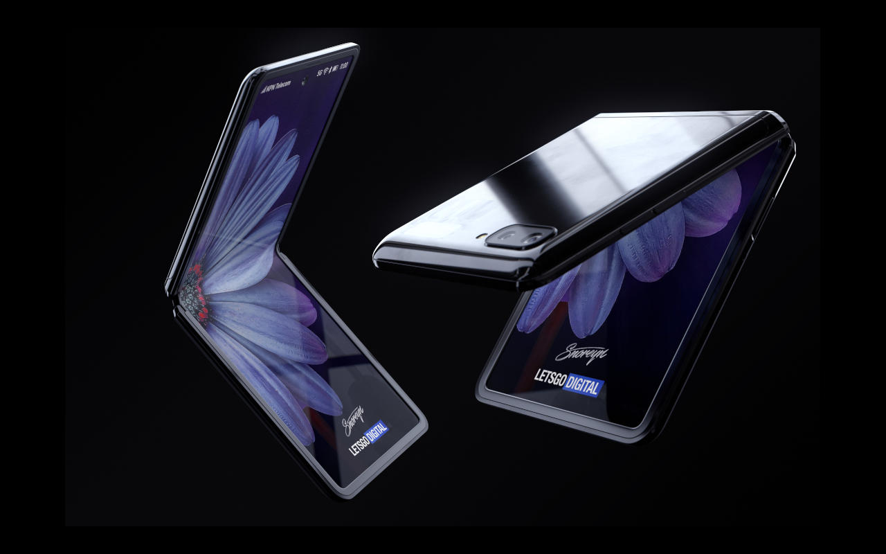 z flip screen size
