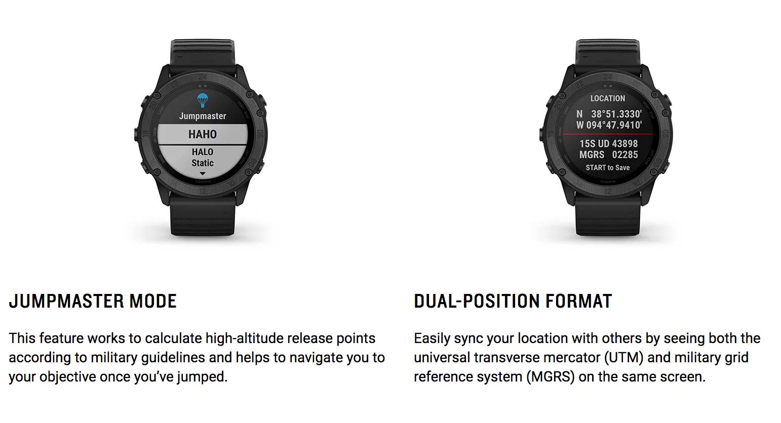 garmin tactical mode