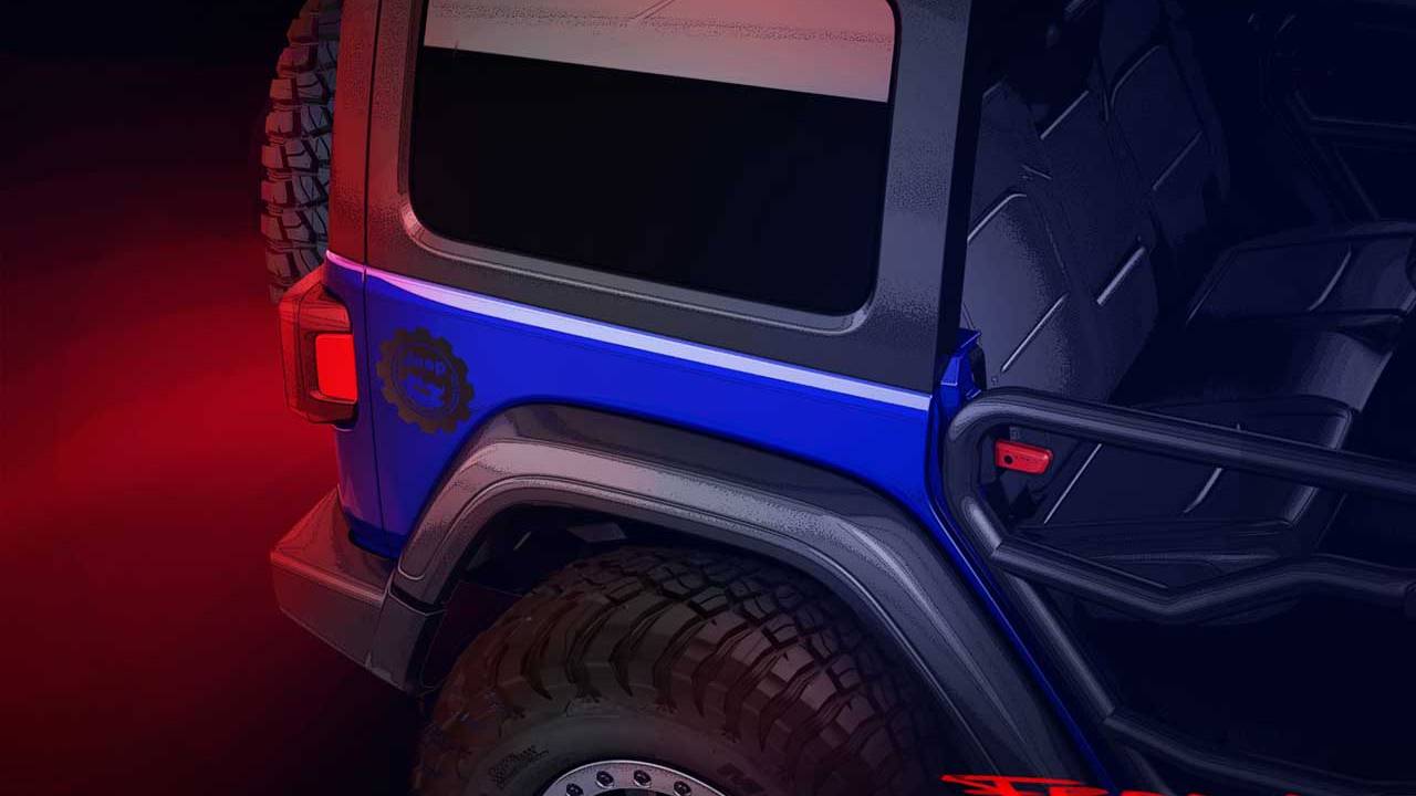 Jeep teases Jeep Performance Parts limited edition Wrangler