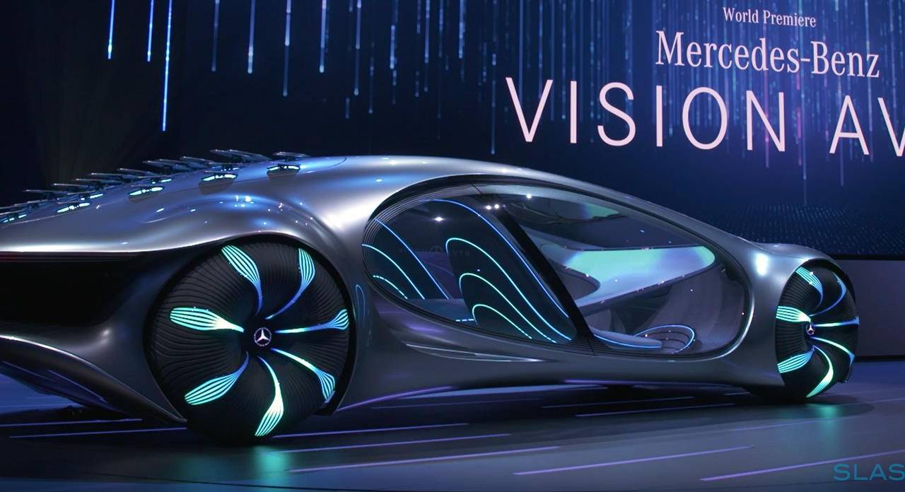 Mercedes Vision Avtr Is A Wild Concept Car Inspired By Avatar Slashgear