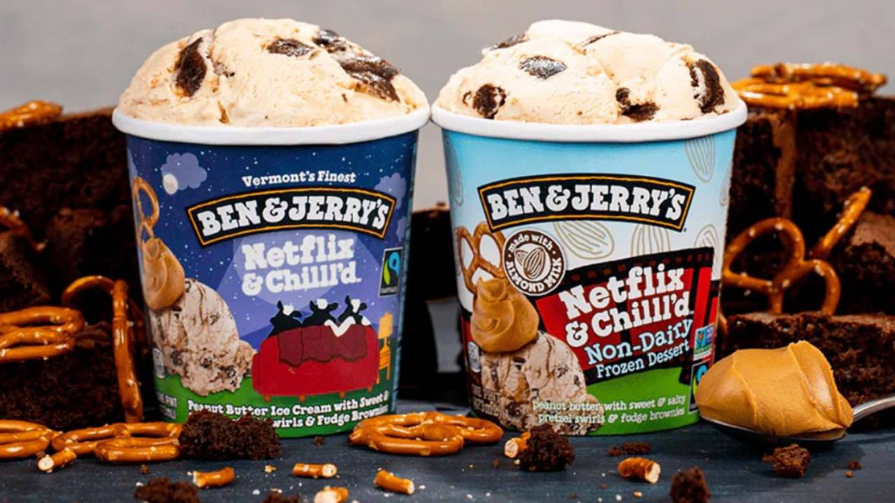 Ben and Jerry’s teams with Netflix to launch new Chill’d ice cream