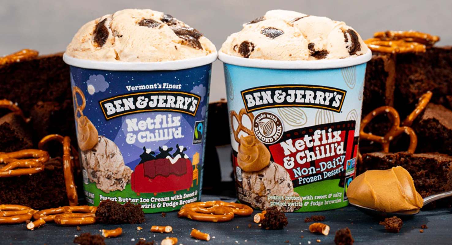 Ben and Jerry's teams with Netflix to launch new Chill'd ice cream