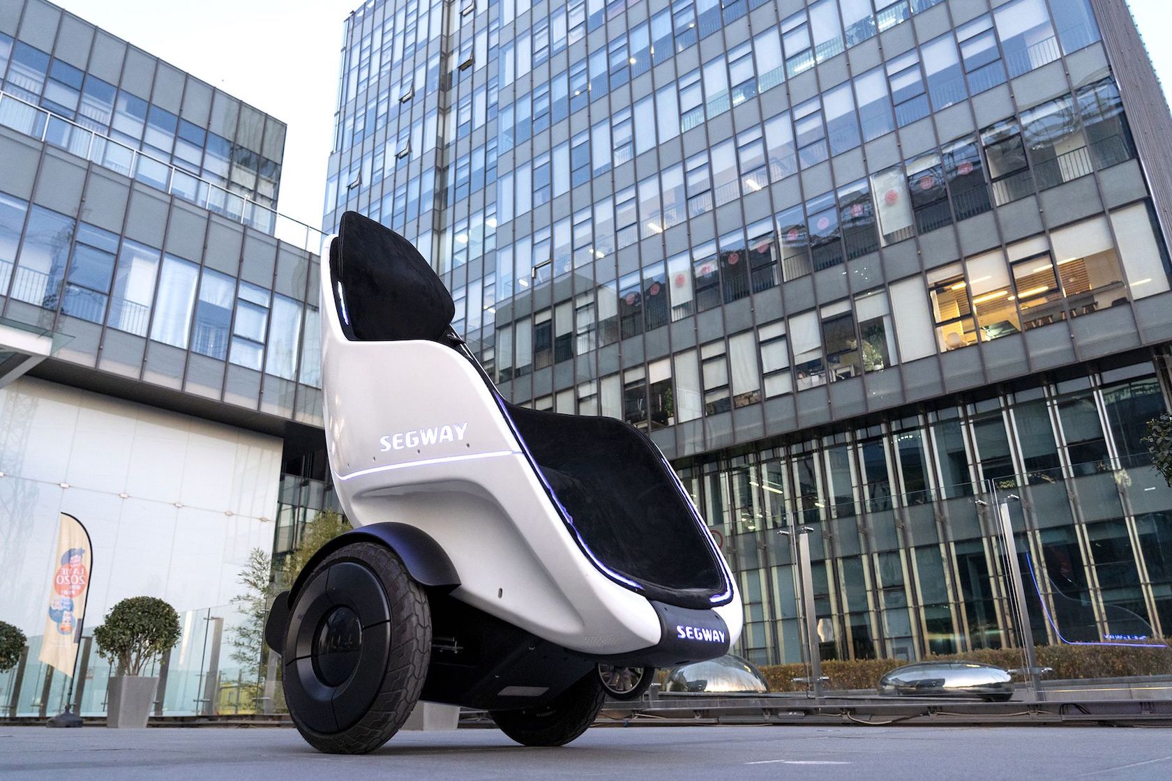 two wheeled motorized stand up