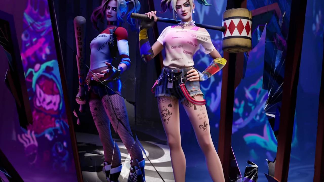 Fortnite Harley Quinn Skin Confirmed With Two Different Styles Slashgear
